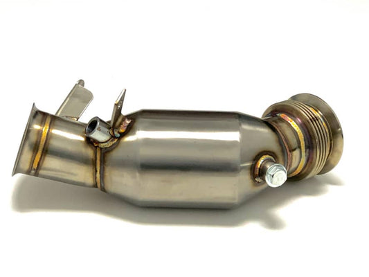 Kies-Motorsports Mastery of Art and Design MAD N55 Downpipe W/ Bracket BMW M135 335 3.5"
