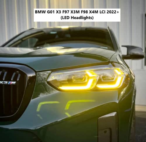 Kies-Motorsports Mastery of Art and Design MAD Yellow DRL LED Module Set - Fast Swap, Plug & Play