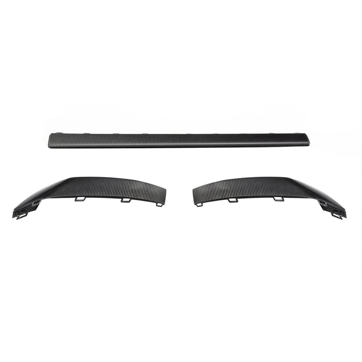 Kies-Motorsports MHC MHC+ Audi 8Y Facelift RS3 Pre Preg Carbon Fibre OEM Style Outer Diffuser Trim