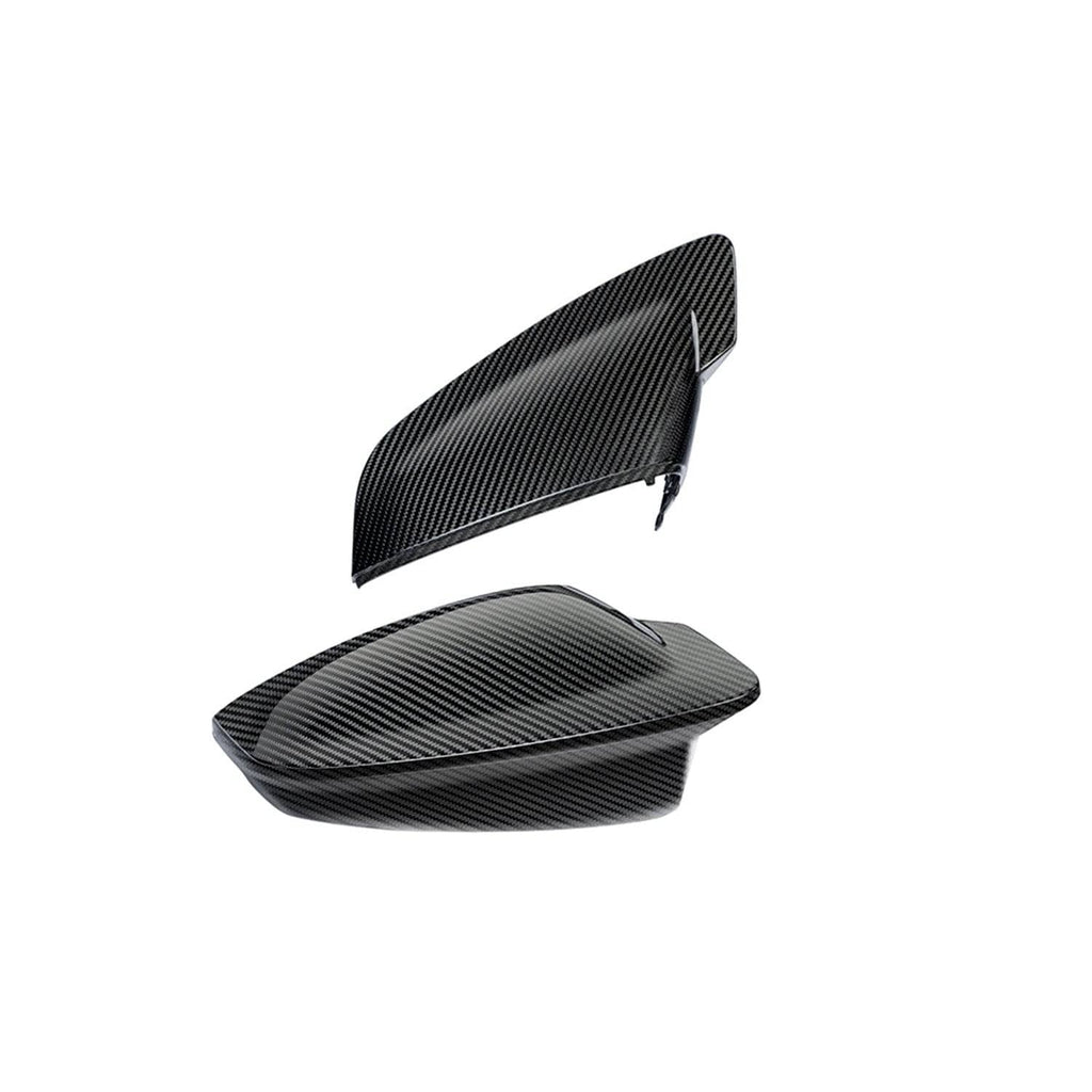 Kies-Motorsports MHC MHC+ Audi 8Y RS3 LHD Pre Preg Carbon Fibre Aggressive Style Mirror Caps (With Lane Assist)