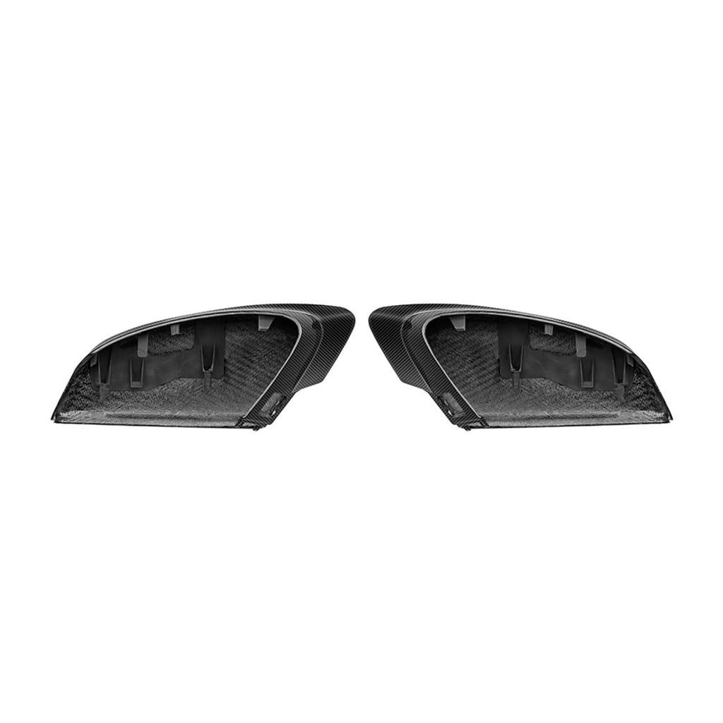 Kies-Motorsports MHC MHC+ Audi 8Y RS3 LHD Pre Preg Carbon Fibre Aggressive Style Mirror Caps (With Lane Assist)