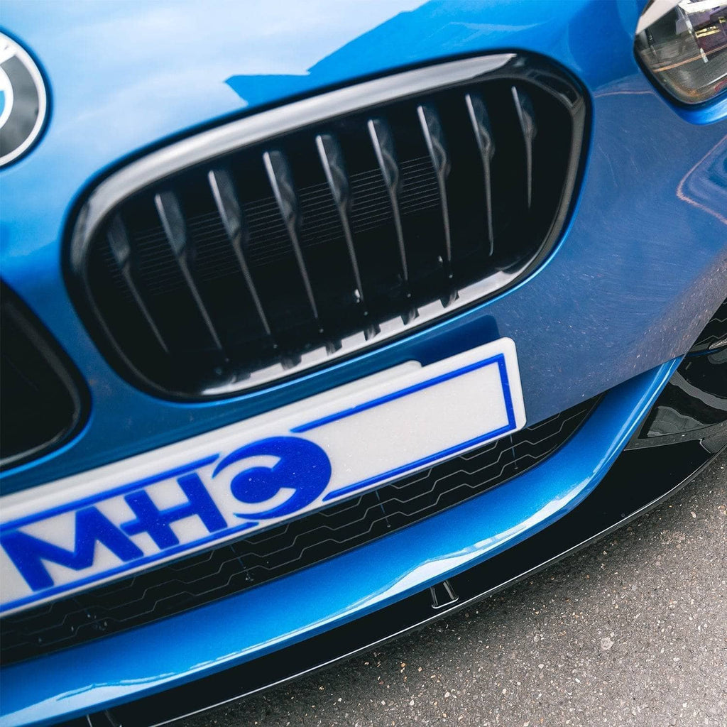 Kies-Motorsports MHC MHC Black BMW F20 & F21 1 Series LCI Single Slat Gloss Black Front Grilles