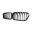 Kies-Motorsports MHC MHC Black BMW F20 & F21 1 Series LCI Single Slat Gloss Black Front Grilles