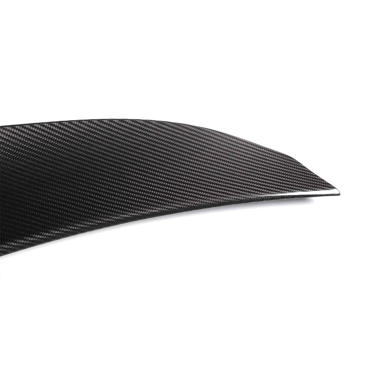 MHC+ BMW E90 3 Series Pre Preg Carbon Fibre Ducktail Style Spoiler Secondary image