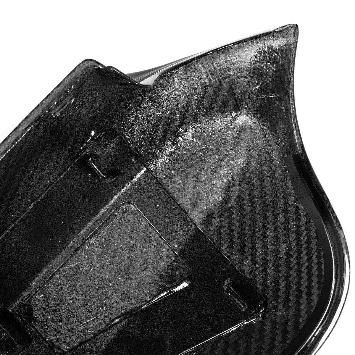Kies-Motorsports MHC MHC+ BMW E92 LCI 3 Series Pre Preg Carbon Fibre OEM Style Mirror Cover