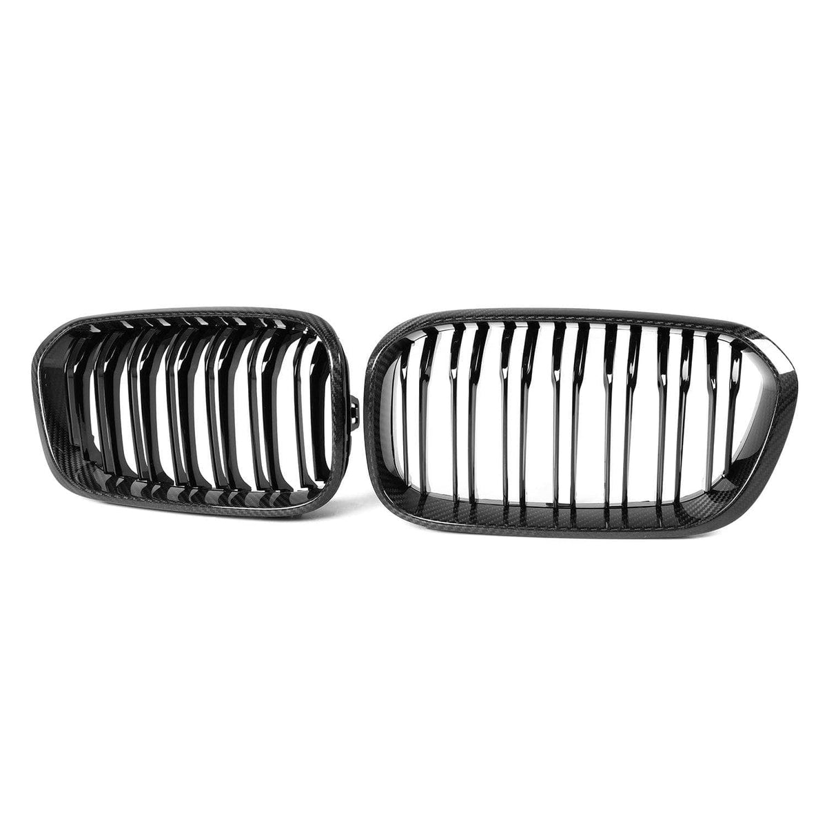 Kies-Motorsports MHC MHC+ BMW F20 LCI & F21 1 Series Pre Preg Carbon Fibre Double Slat Front Grille Main image