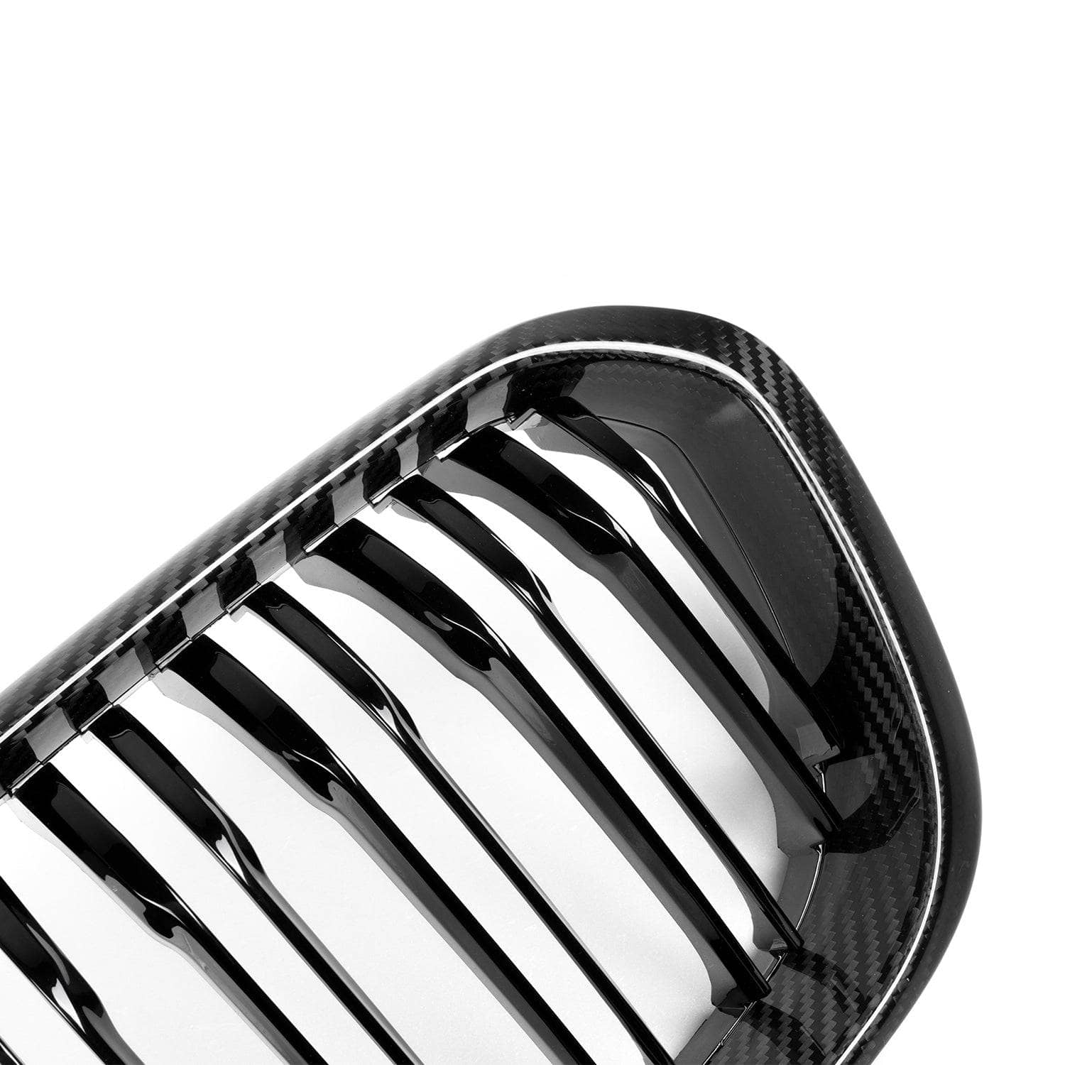 MHC+ BMW F20 LCI & F21 1 Series Pre Preg Carbon Fibre Double Slat Front Grille Secondary image