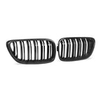 Kies-Motorsports MHC MHC+ BMW F22 & F23 2 Series Pre Preg Carbon Fibre Double Slat Front Grille