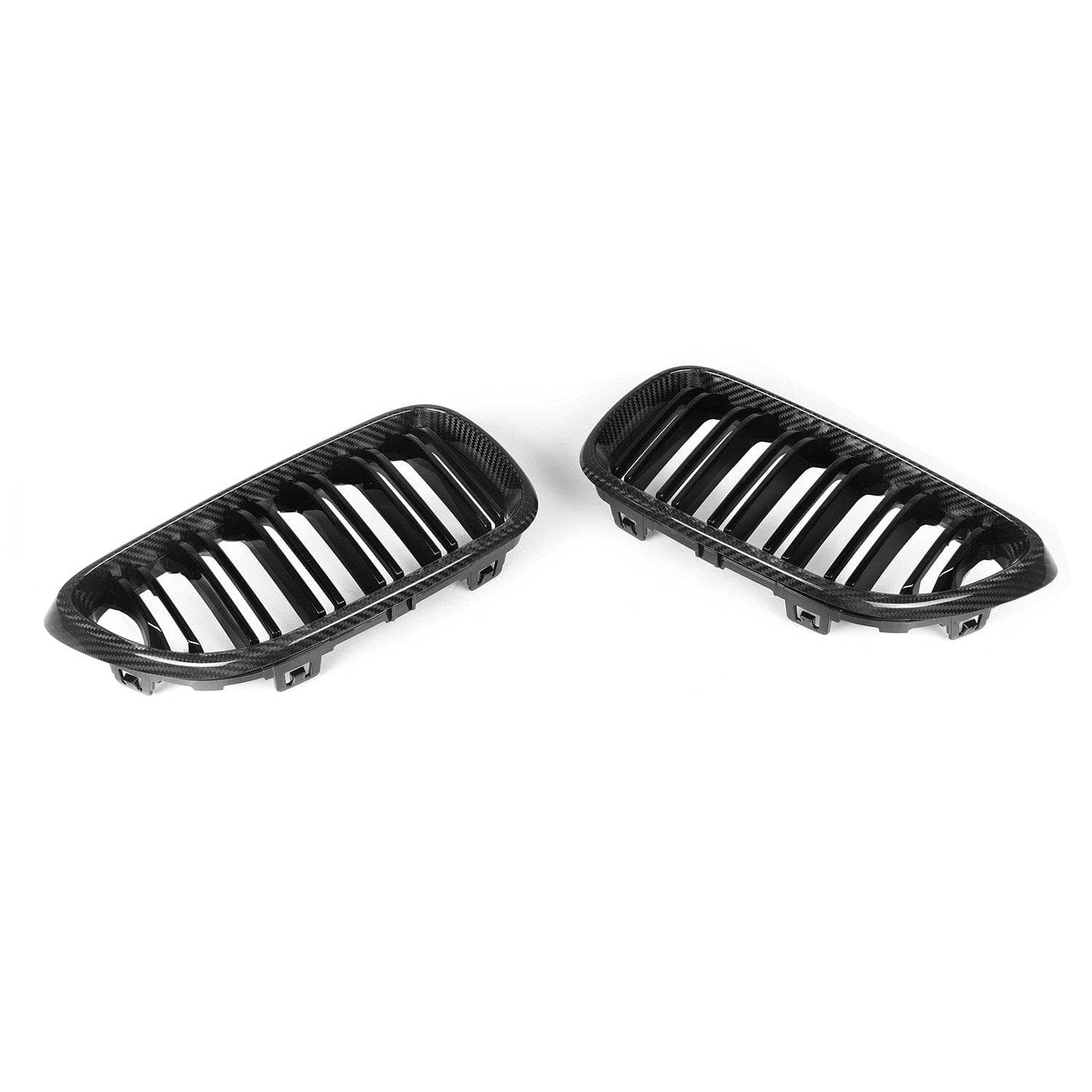 MHC+ BMW F22 & F23 2 Series Pre Preg Carbon Fibre Double Slat Front Grille Secondary image