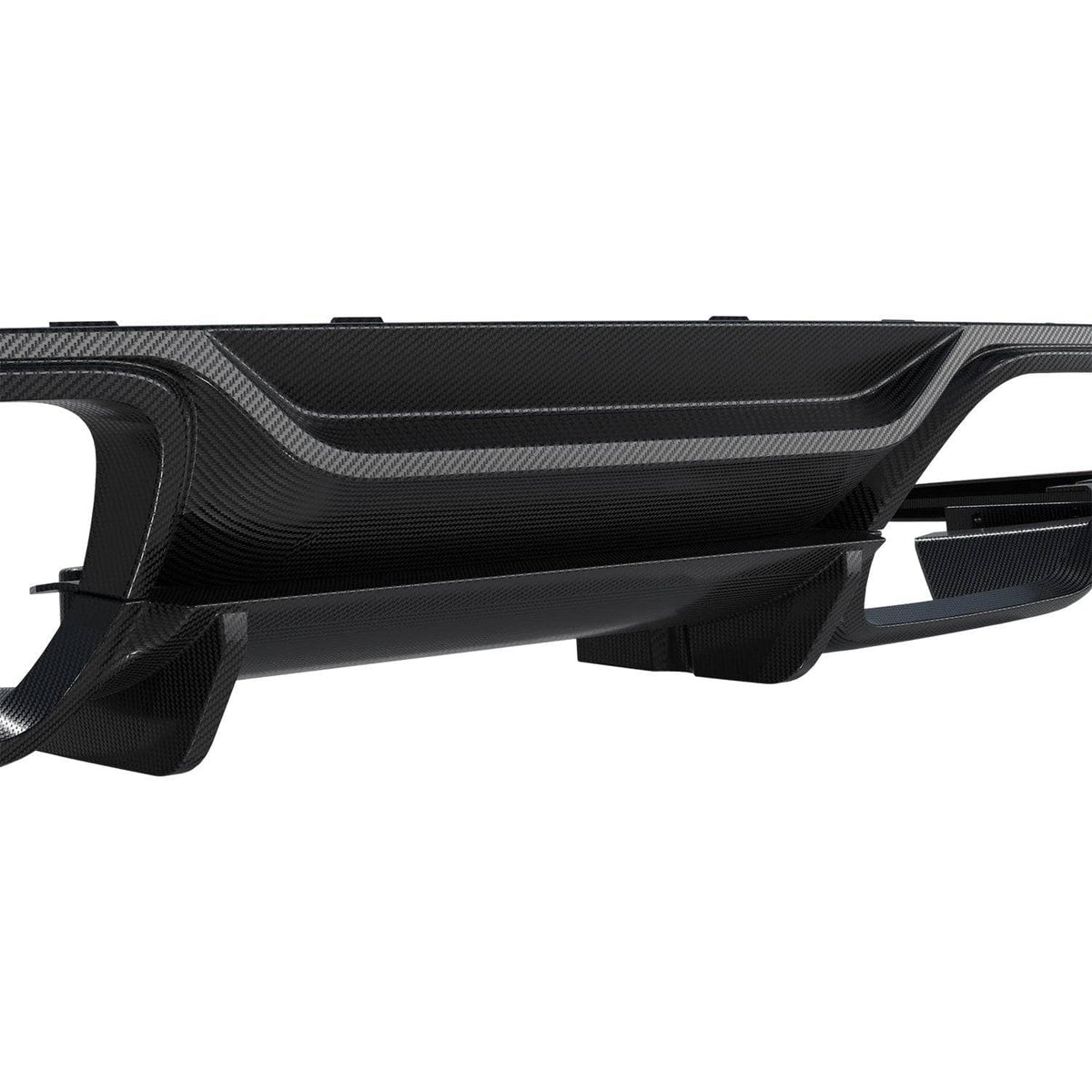 Kies-Motorsports MHC MHC+ BMW F80 M3 & F82/F83 M4 GTX Ultra Aggressive Undertray Add On In Pre Preg Carbon Fibre