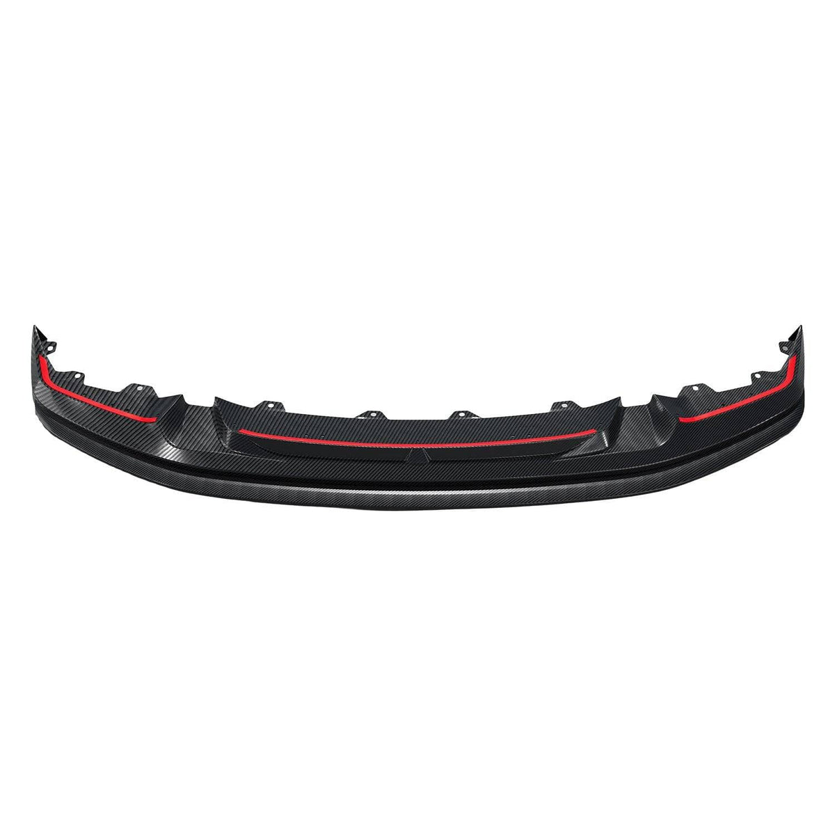 Kies-Motorsports MHC MHC+ BMW F87 M2 & M2 Competition GTX Adjustable Front Aero Add On In Pre Preg Carbon Fibre
