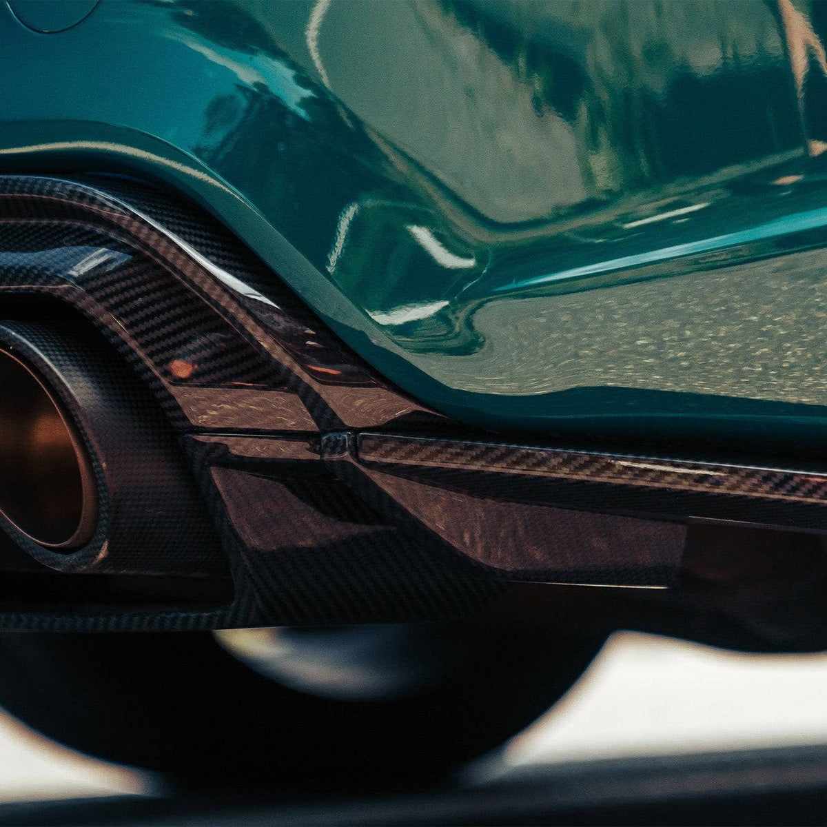 Kies-Motorsports MHC MHC+ BMW F87 M2 & M2 Competition GTX Ultra Aggressive Undertray Add On In Pre Preg Carbon Fibre