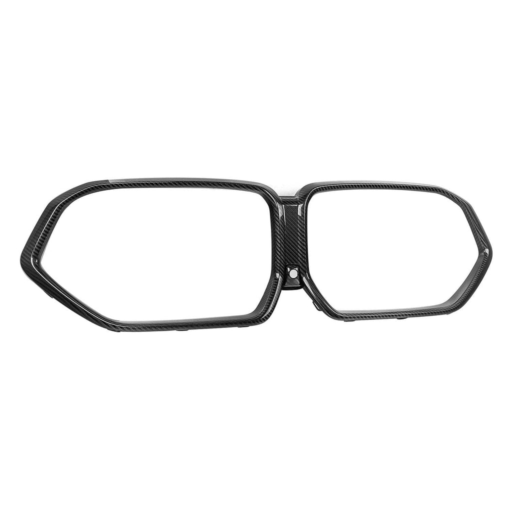 Kies-Motorsports MHC MHC+ BMW F95 LCI X5M Pre Preg Carbon Fibre OEM Style Front Grille Surround
