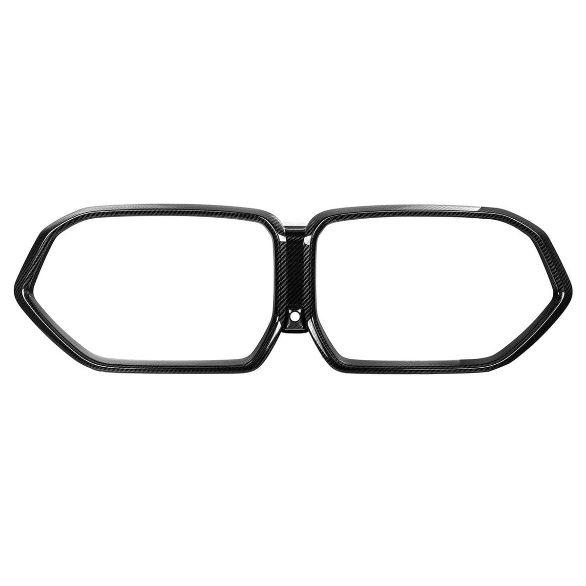 Kies-Motorsports MHC MHC+ BMW F95 LCI X5M Pre Preg Carbon Fibre OEM Style Front Grille Surround Main image