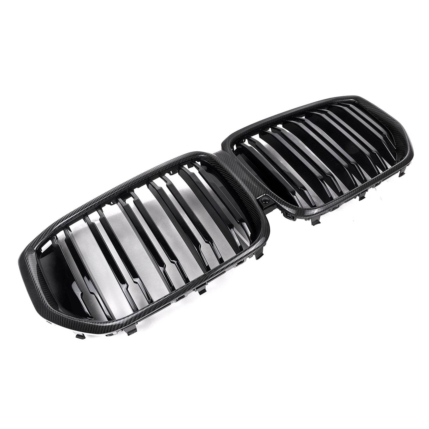 MHC+ BMW G05 LCI X5 Dual Slat Pre Preg Carbon Fibre Front Grille Secondary image
