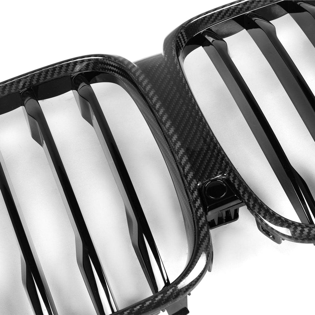 Kies-Motorsports MHC MHC+ BMW G05 X5 Single Slat Pre Preg Carbon Fibre Front Grille
