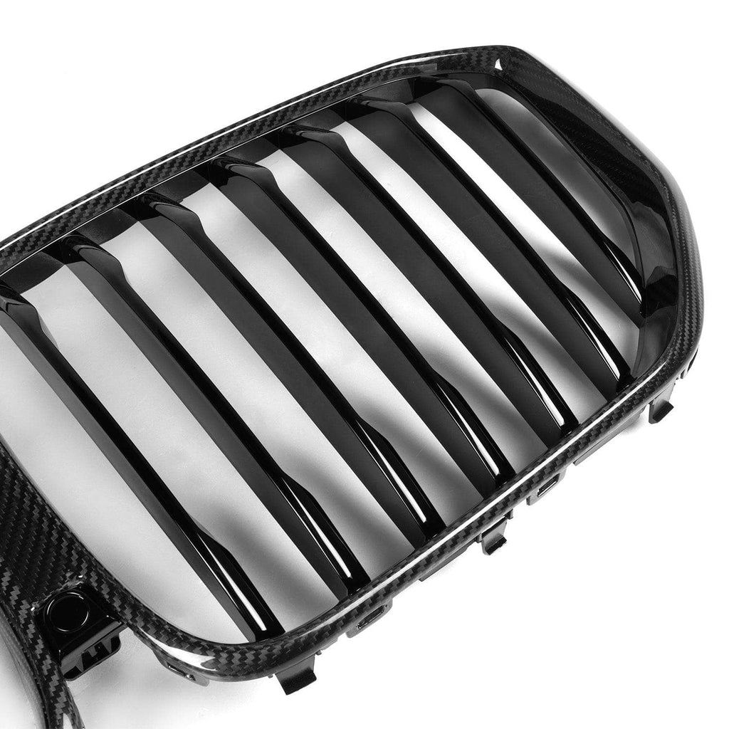 Kies-Motorsports MHC MHC+ BMW G05 X5 Single Slat Pre Preg Carbon Fibre Front Grille