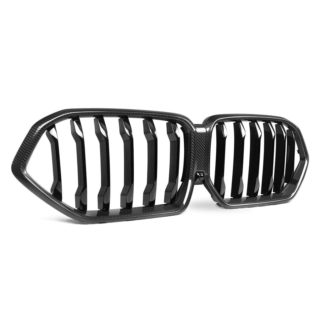 Kies-Motorsports MHC MHC+ BMW G06 LCI X6 Single Slat Pre Preg Carbon Fibre Front Grille
