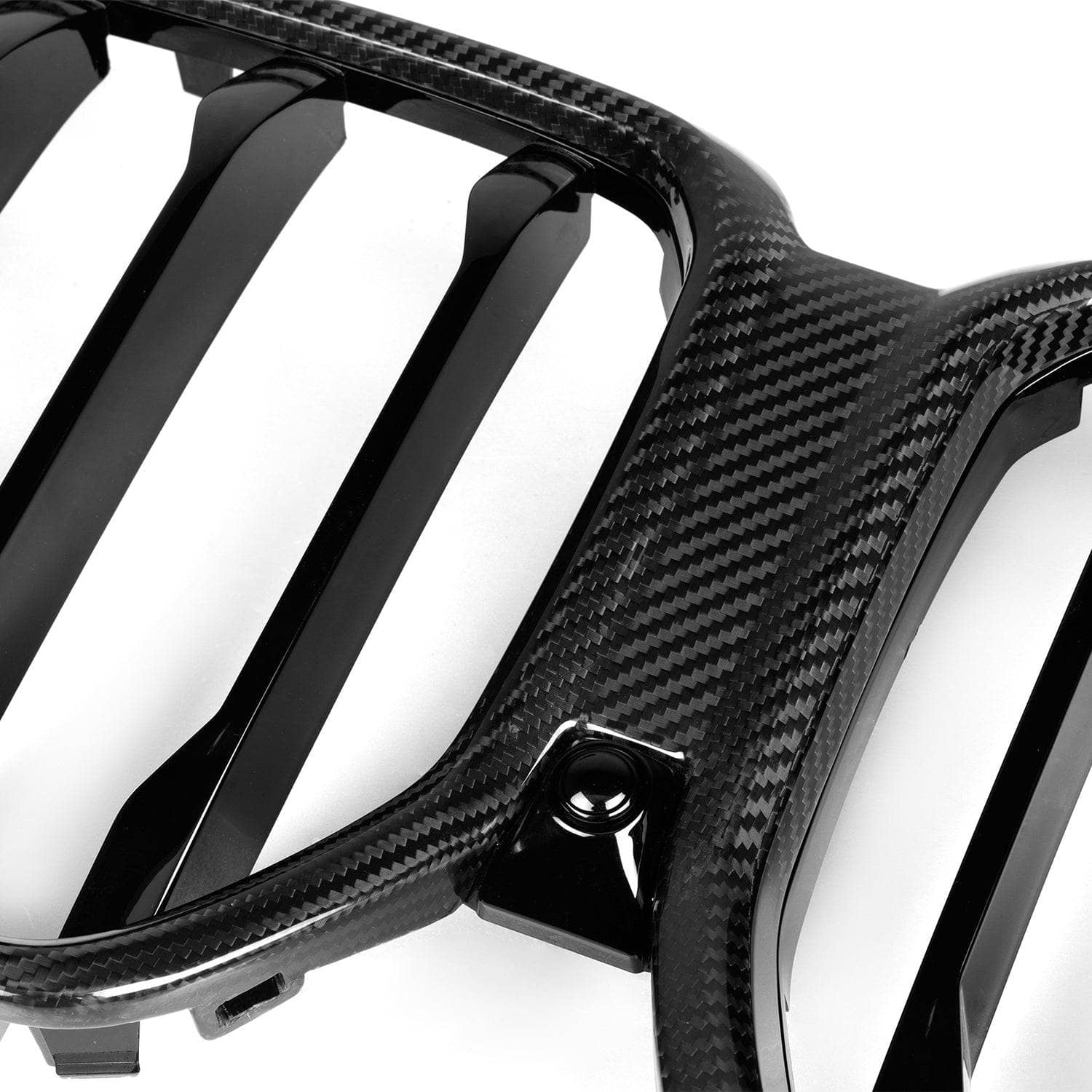MHC+ BMW G06 LCI X6 Single Slat Pre Preg Carbon Fibre Front Grille Secondary image