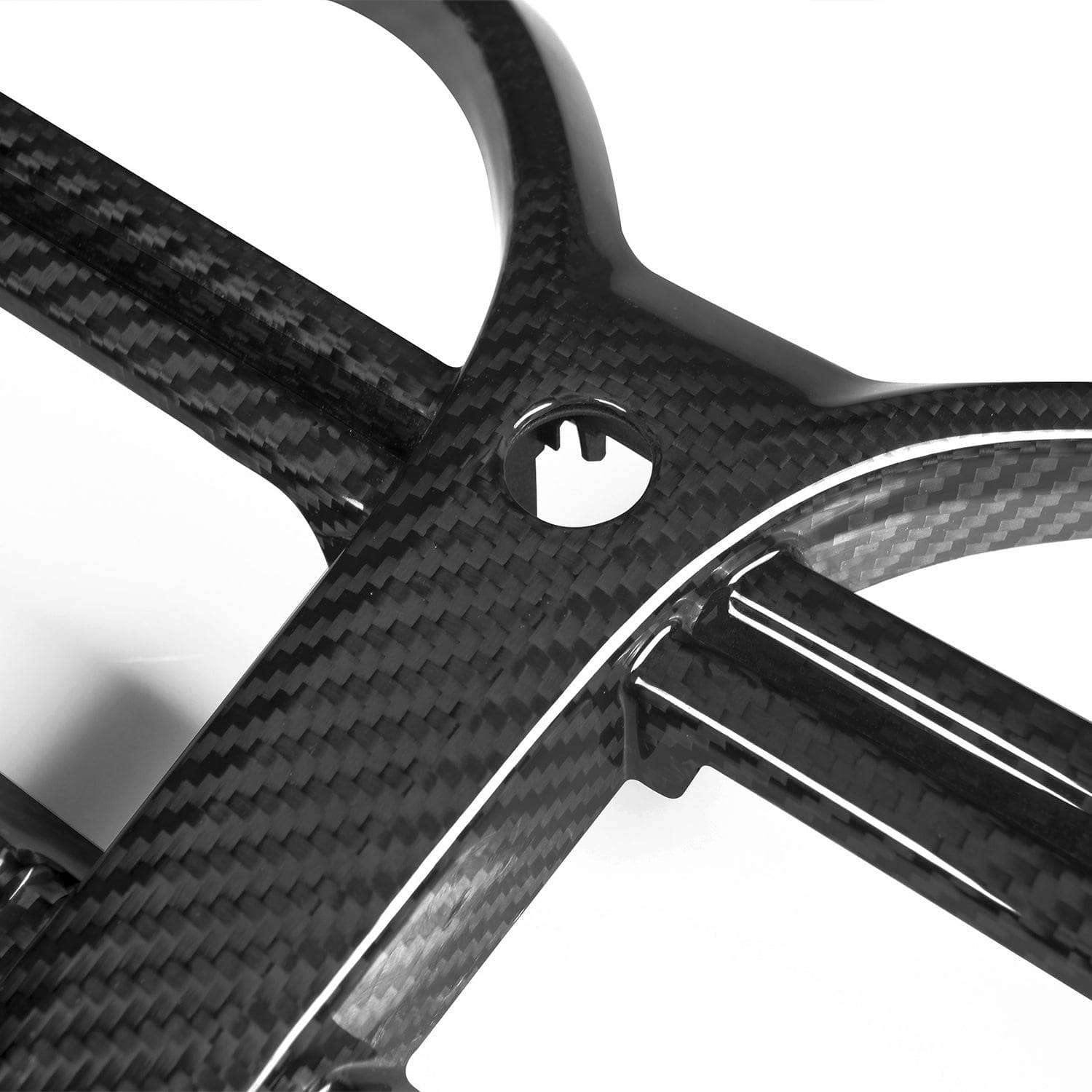 MHC+ BMW G22 & G23 4 Series Pre Preg Carbon Fibre CSL Style Front Grille (With ACC) Secondary image