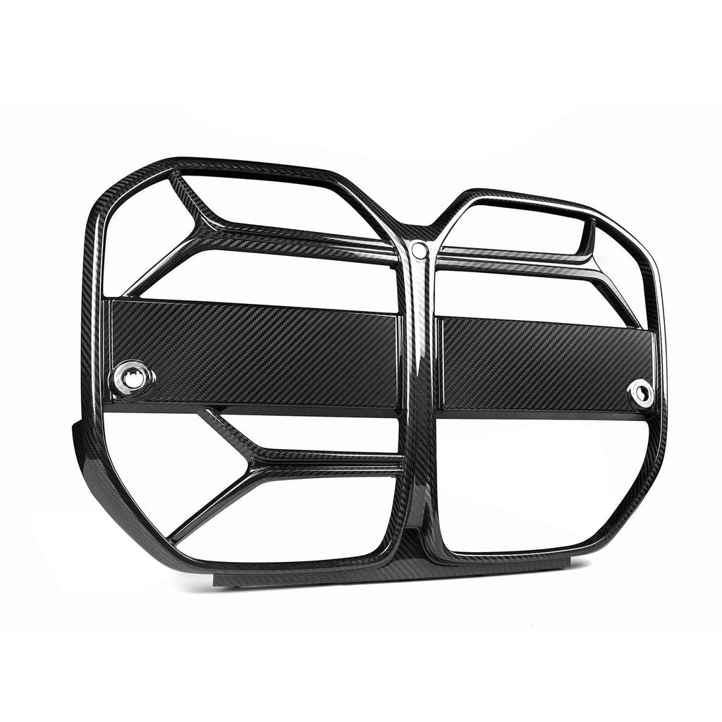 Kies-Motorsports MHC MHC+ BMW G26 4 Series Gran Coupe Pre Preg Carbon Fibre CSL Style Front Grille (With ACC)