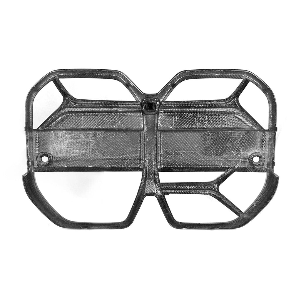 Kies-Motorsports MHC MHC+ BMW G26 BEV i4 Gran Coupe Pre Preg Carbon Fibre CSL Style Front Grille (With ACC)