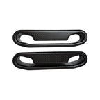 Kies-Motorsports MHC MHC+ Recaro SR2 & SR3 Satin Pre Preg Carbon Fibre Seat Harness Pass Through Inlays Set