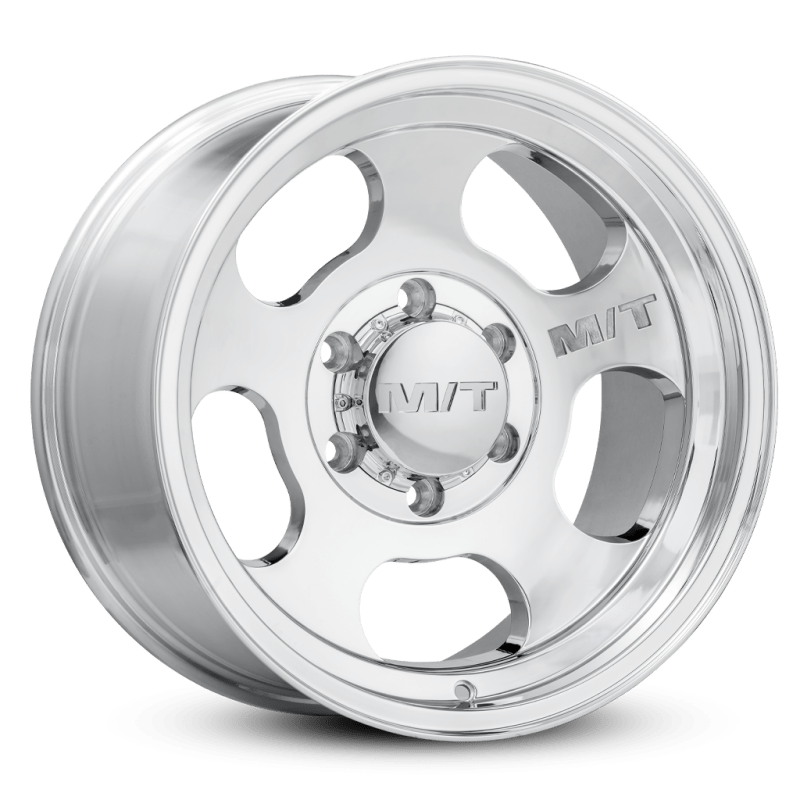 Kies-Motorsports Mickey Thompson Mickey Thompson Canyon Polished Wheel - 16X8 6X5.5 BP 4.03in BS -12 Offset 108.1mm Bore