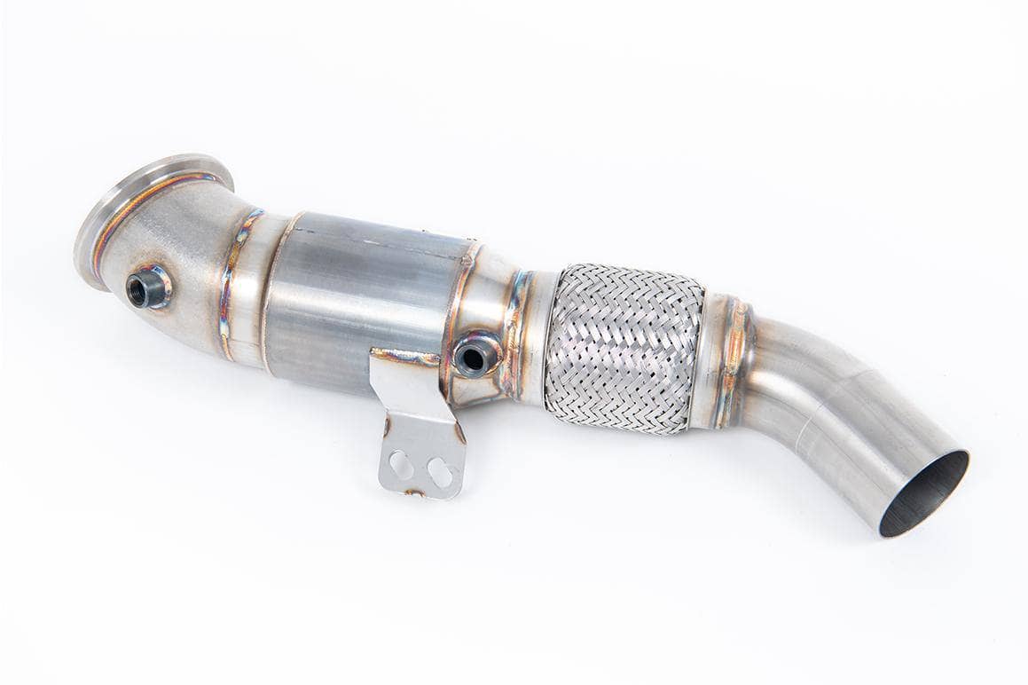 Kies-Motorsports Milltek Milltek 4.5" Downpipe with 90mm Flex & 100 CPSI Race Cat