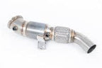Kies-Motorsports Milltek Milltek 4.5" Downpipe with 90mm Flex & 100 CPSI Race Cat