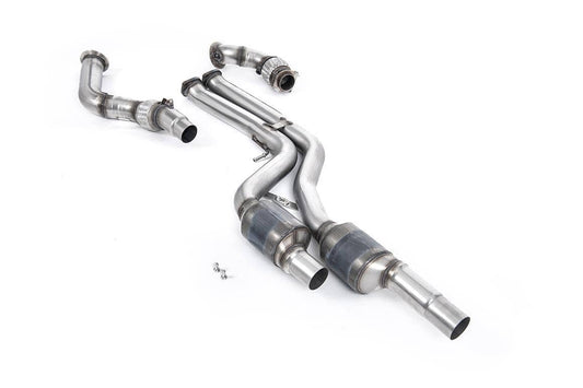 Kies-Motorsports Milltek Milltek BMW F80 M3/F82 M4 - Large Bore Downpipe with GPF/OPF Delete and High Flow Sports Cat