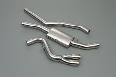 Kies-Motorsports Milltek Milltek E81/E87 Cat-back Exhaust System w/ Twin Polished Trim Assembly