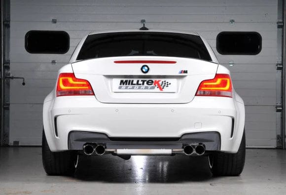 Kies-Motorsports Milltek Milltek E82 M Coupe Non-Resonated Secondary Cat-back Louder Main image