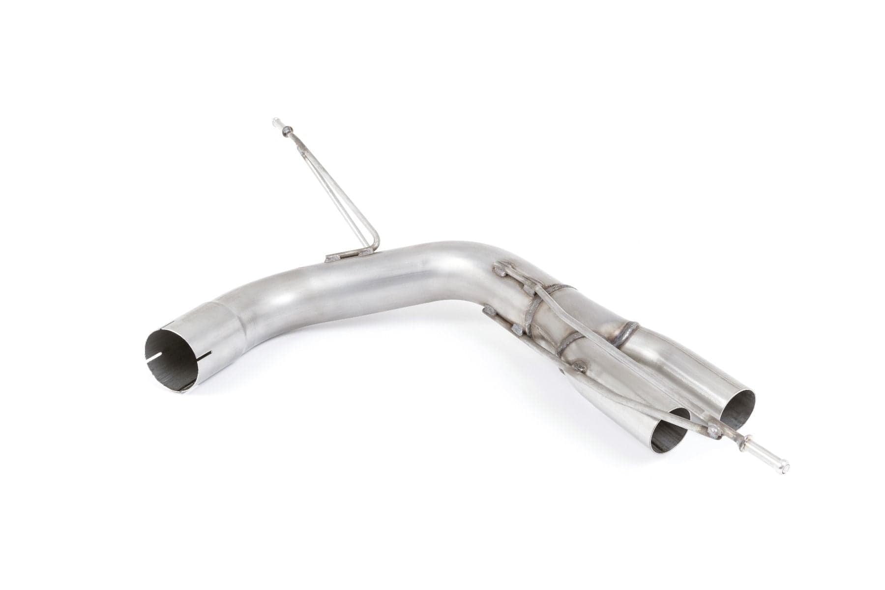 Kies-Motorsports Milltek Milltek F20 125i B48 Non-valved (Louder) Rear Silencer Bypass w/ GT-80 Trims Main image