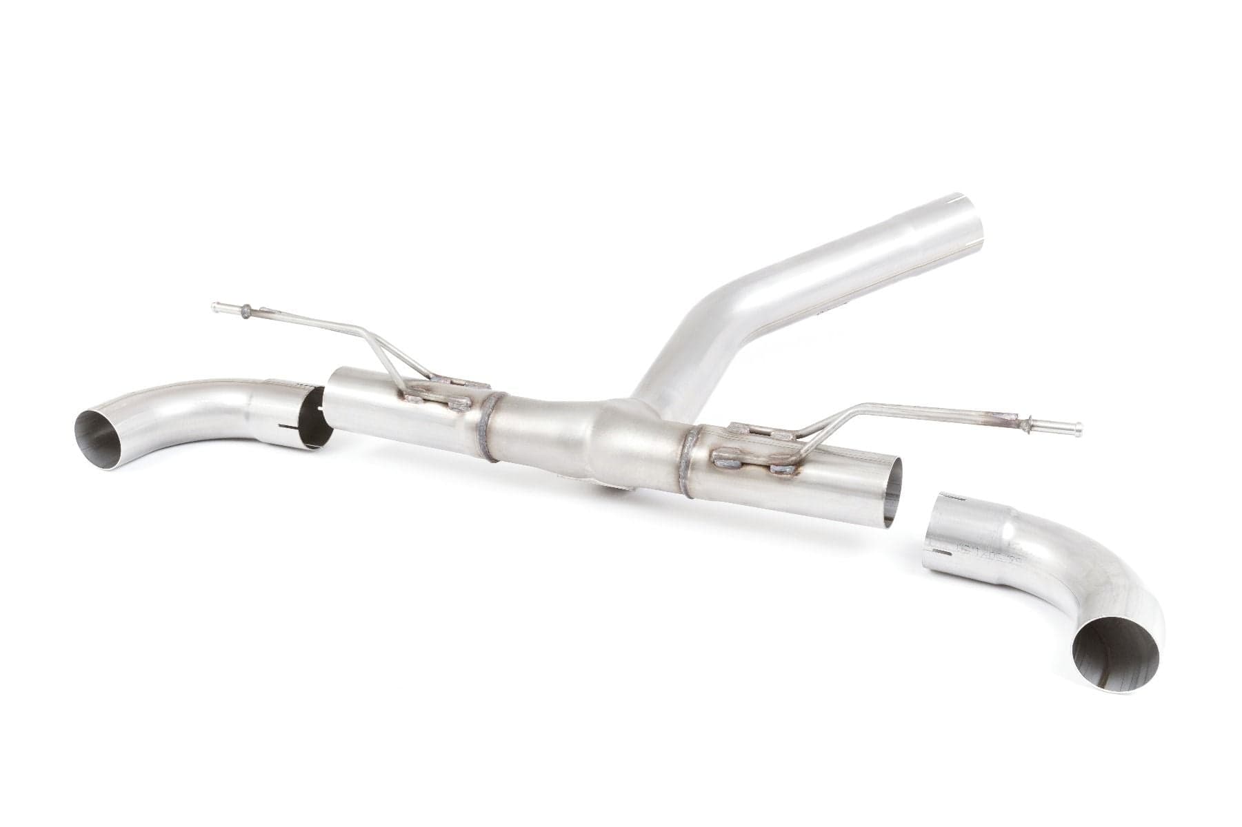 Kies-Motorsports Milltek Milltek F20 125i B48 Non-valved Rear Silencer Bypass w/ GT-90 Trims Main image