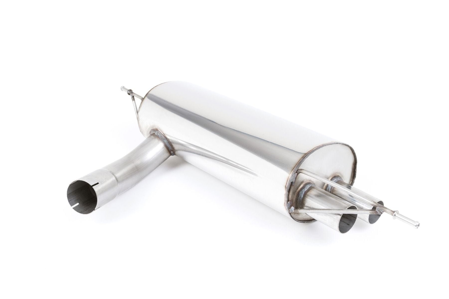 Kies-Motorsports Milltek Milltek F20 125i B48 Valved Rear Silencer w/ GT-80 Trims Main image