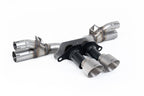 Kies-Motorsports Milltek Milltek Porsche Rear Silencer Bypass with Brushed Titanium Trims