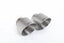 Kies-Motorsports Milltek Milltek Porsche Rear Silencer Bypass with Brushed Titanium Trims