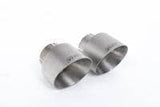 Kies-Motorsports Milltek Milltek Porsche Rear Silencer Bypass with Brushed Titanium Trims