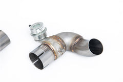 Kies-Motorsports Milltek Milltek Porsche Rear Silencer Fits to OE Side Silencers and with OE Tips