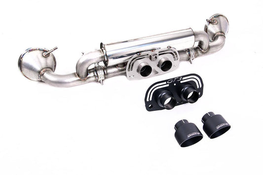 Kies-Motorsports Milltek Milltek Porsche Rear Silencer(s) with GT-100 Cerakote Black Trims