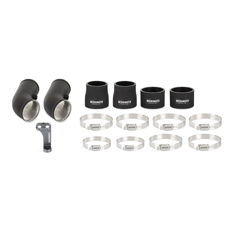 Kies-Motorsports Mishimoto Mishimoto 12-16 BMW F10 M5 Intercooler Pipe Kit Micro Wrinkle Black Main image
