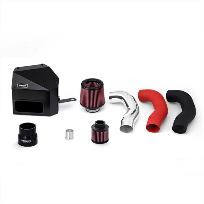 Kies-Motorsports Mishimoto Mishimoto 15-16 VW Golf/GTI 1.8L/2.0L Performance Air Intake Kit - Wrinkle Red