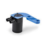 Kies-Motorsports Mishimoto Mishimoto 15-20 BMW F8X M3/M4 Baffled Oil Catch Can - Yas Marina Blue