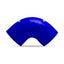 Kies-Motorsports Mishimoto Mishimoto 2.5 Inch Blue 90 Degree Coupler