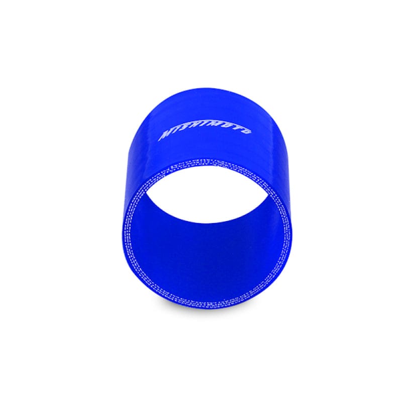 Mishimoto 2.5 Inch Blue Straight Coupler Secondary image
