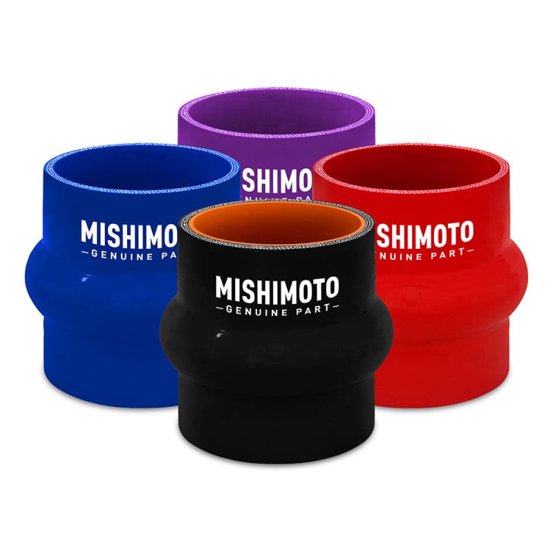 Mishimoto 2.5in Black Hump Hose Coupler Secondary image