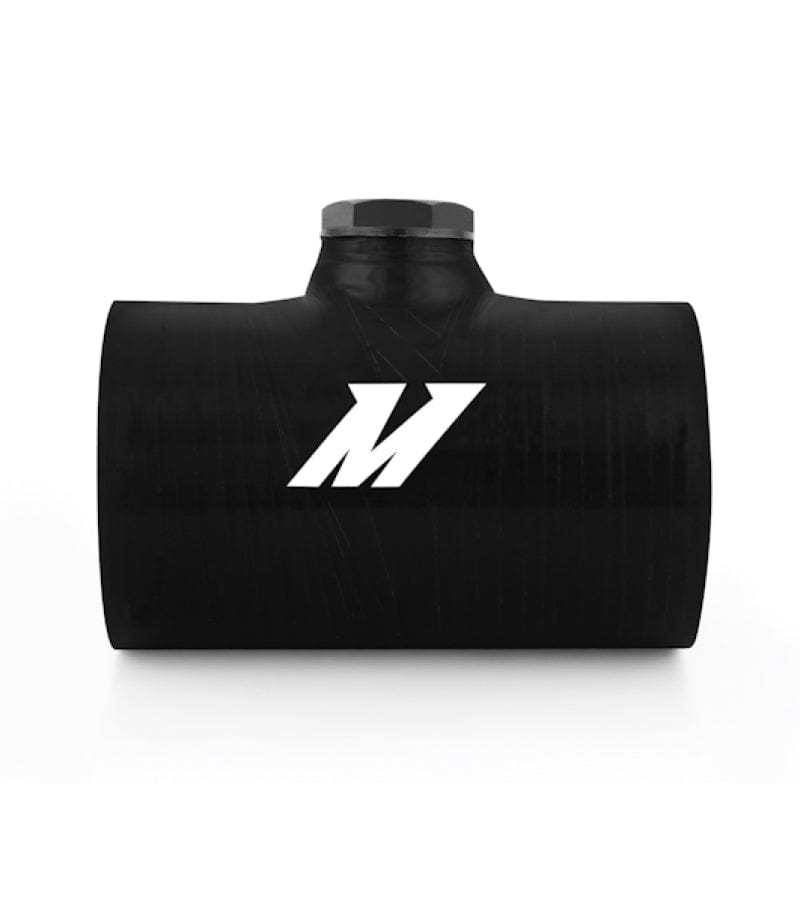 Mishimoto 2.5in Black Silicone Coupler w/ 1/8in NPT Bung Secondary image