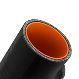 Kies-Motorsports Mishimoto Mishimoto 2.5in Black Silicone Coupler w/ 1/8in NPT Bung
