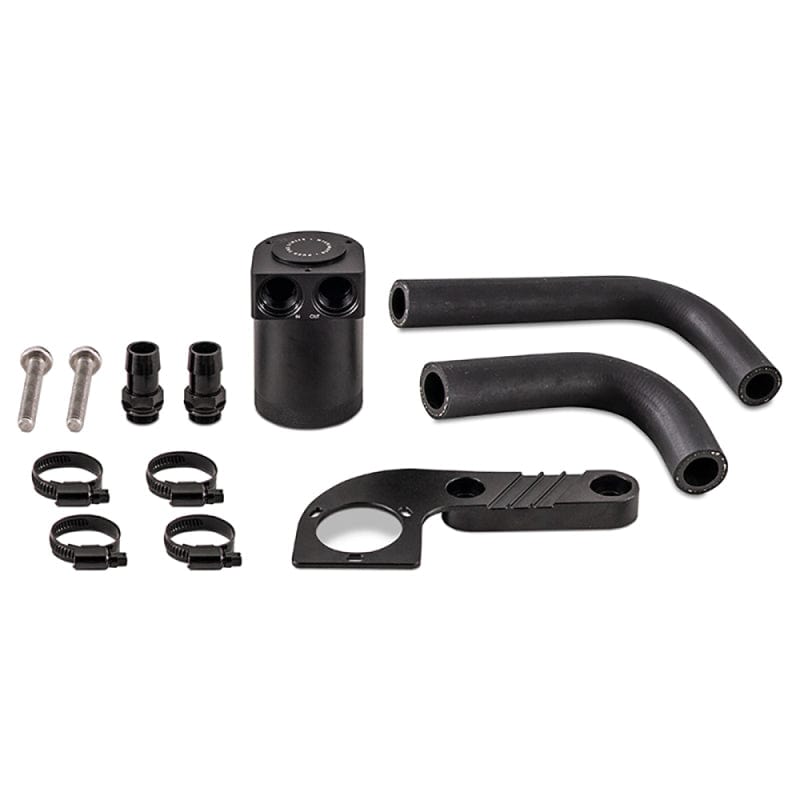 Kies-Motorsports Mishimoto Mishimoto 2015+ BMW F8X M3/M4 Baffled Oil Catch Can - Wrinkle Black Main image